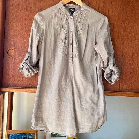 Massimo Tops - Target Massimo lightweight grey cotton shirt
